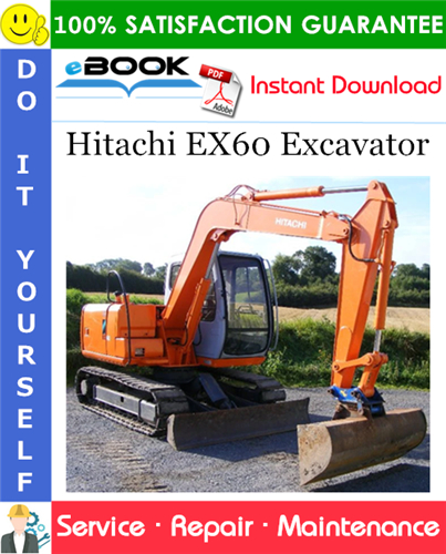 Hitachi EX60 Excavator Service Repair Manual