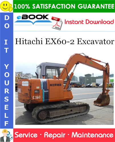Hitachi EX60-2 Excavator Service Repair Manual