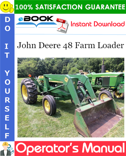 John Deere 48 Farm Loader Operator's Manual