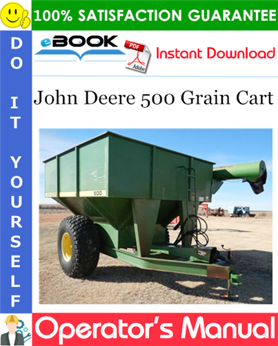 John Deere 500 Grain Cart Operator's Manual