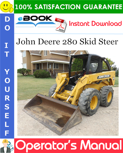 John Deere 280 Skid Steer Operator's Manual