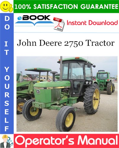 John Deere 2750 Tractor Operator's Manual