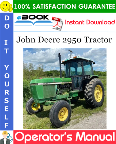 John Deere 2950 Tractor Operator's Manual