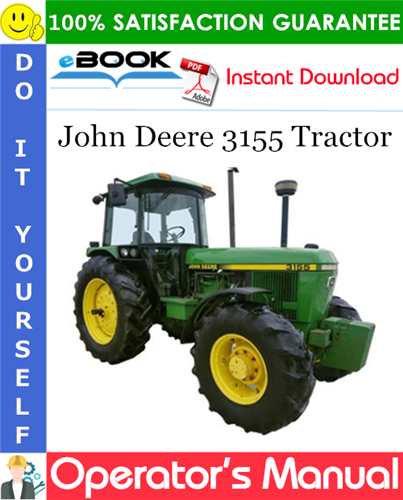 John Deere 3155 Tractor Operator's Manual