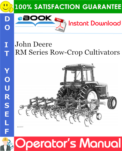 John Deere RM Series Row-Crop Cultivators Operator's Manual