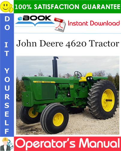 John Deere 4620 Tractor Operator's Manual