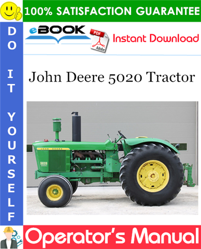 John Deere 5020 Tractor Operator's Manual