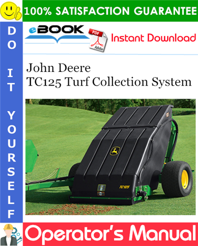John Deere TC125 Turf Collection System Operator's Manual