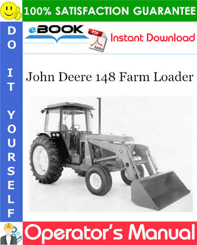 John Deere 148 Farm Loader Operator's Manual
