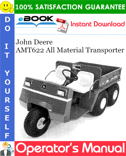 John Deere AMT622 All Material Transporter Operator's Manual