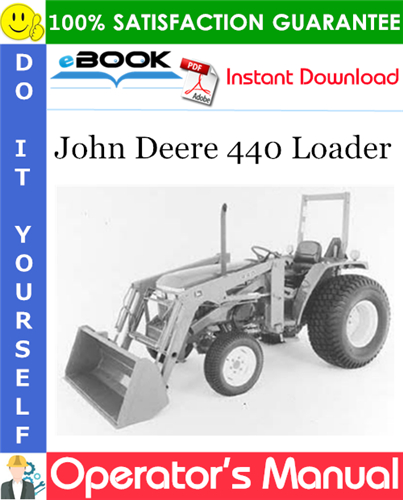 John Deere 440 Loader Operator's Manual