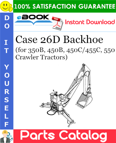 Case 26D Backhoe Parts Catalog Manual