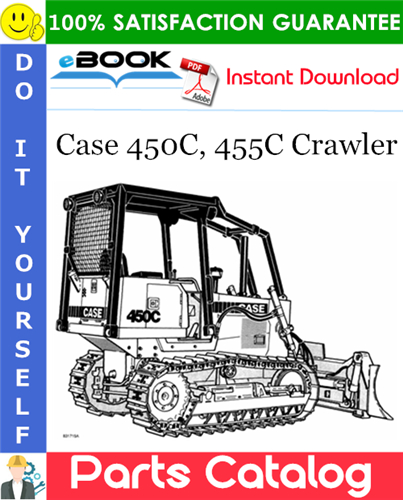 Case 450C, 455C Crawler Parts Catalog