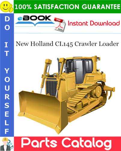 New Holland CL145 Crawler Loader Parts Catalog
