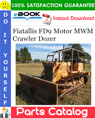 Fiatallis FD9 Motor MWM Crawler Dozer Parts Catalog