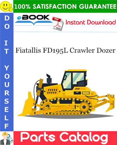 Fiatallis FD195L Crawler Dozer Parts Catalog