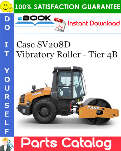 Case SV208D Vibratory Roller - Tier 4B Parts Catalog
