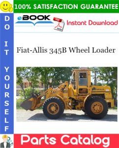 Fiat-Allis 345B Wheel Loader Parts Catalog