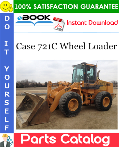 Case 721C Wheel Loader Parts Catalog