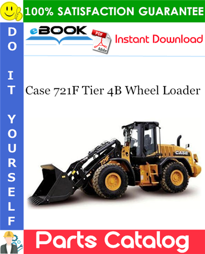 Case 721F Tier 4B Wheel Loader Parts Catalog