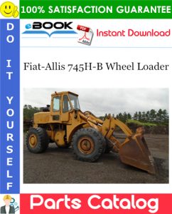 Fiat-Allis 745H-B Wheel Loader Parts Catalog