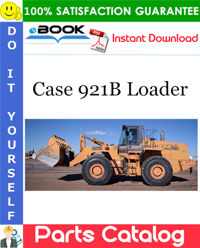 Case 921B Loader Parts Catalog