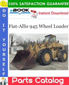 Fiat-Allis 945 Wheel Loader Parts Catalog