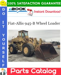 Fiat-Allis 945-B Wheel Loader Parts Catalog