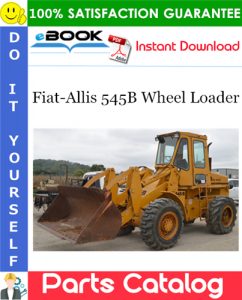 Fiat-Allis 545B Wheel Loader Parts Catalog