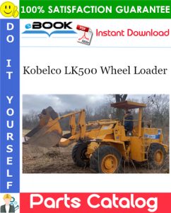 Kobelco LK500 Wheel Loader Parts Catalog