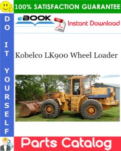 Kobelco LK900 Wheel Loader Parts Catalog
