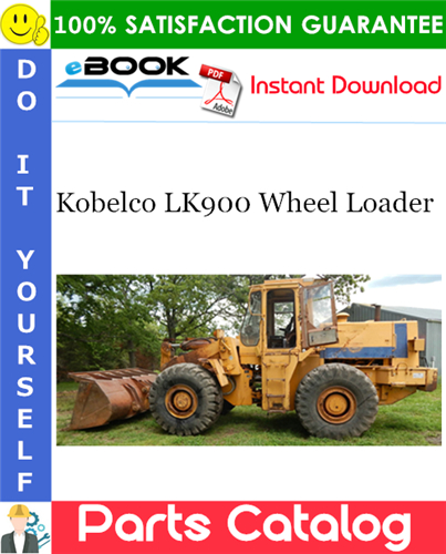 Kobelco LK900 Wheel Loader Parts Catalog