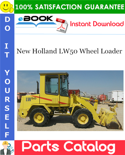 New Holland LW50 Wheel Loader Parts Catalog