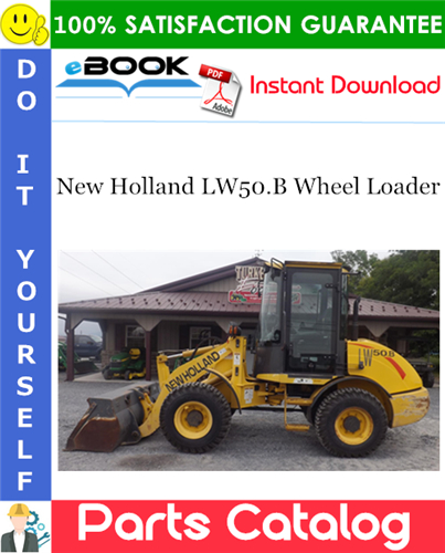 New Holland LW50.B Wheel Loader Parts Catalog