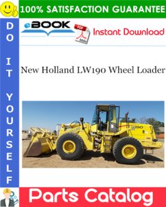 New Holland LW190 Wheel Loader Parts Catalog