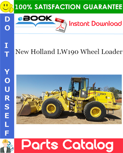 New Holland LW190 Wheel Loader Parts Catalog