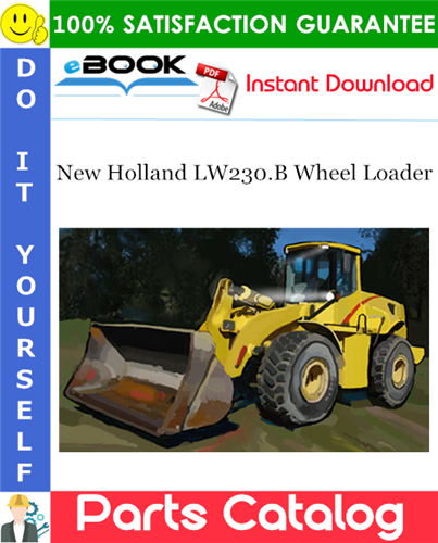 New Holland LW230.B Wheel Loader Parts Catalog