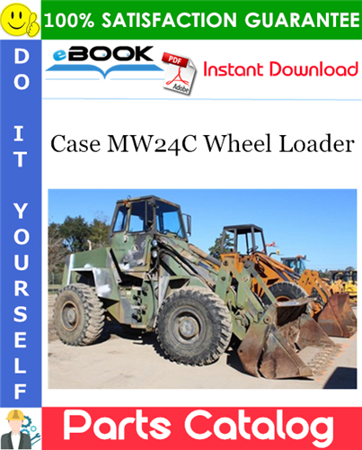 Case MW24C Wheel Loader Parts Catalog