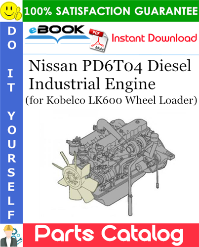Nissan PD6T04 Diesel Industrial Engine Parts Catalog