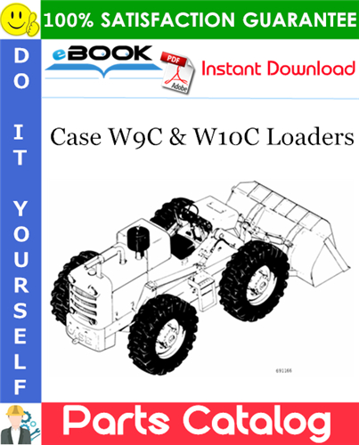 Case W9C & W10C Loaders Parts Catalog