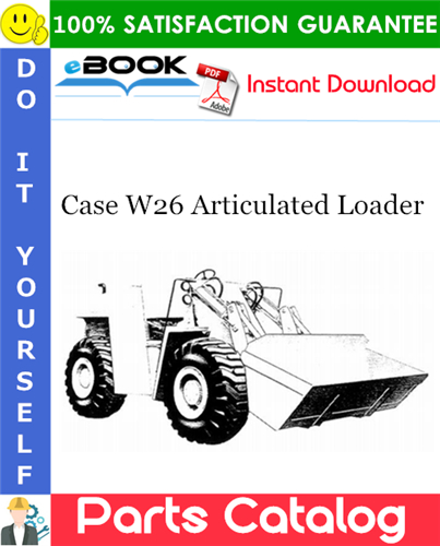 Case W26 Articulated Loader Parts Catalog