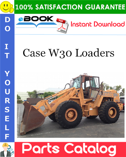 Case W30 Loaders Parts Catalog