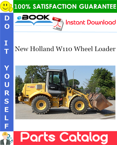 New Holland W110 Wheel Loader Parts Catalog