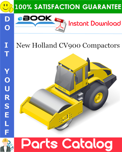 New Holland CV900 Compactors Parts Catalog