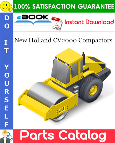 New Holland CV2000 Compactors Parts Catalog