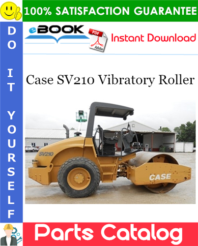 Case SV210 Vibratory Roller Parts Catalog