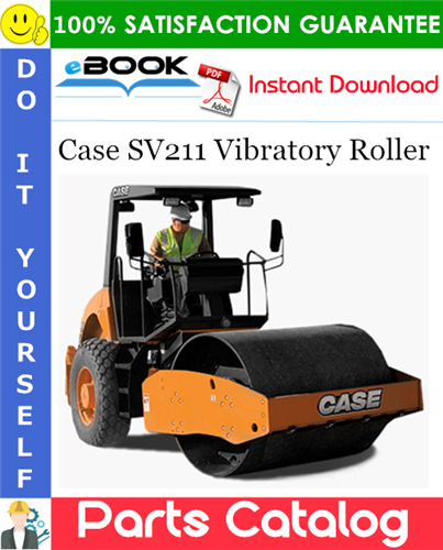 Case SV211 Vibratory Roller Parts Catalog