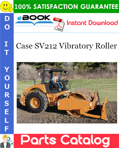 Case SV212 Vibratory Roller Parts Catalog