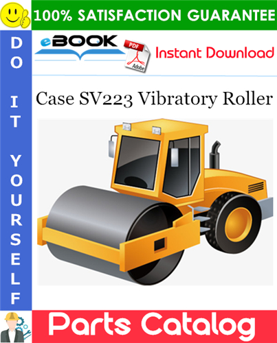 Case SV223 Vibratory Roller Parts Catalog