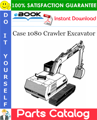 Case 1080 Crawler Excavator Parts Catalog